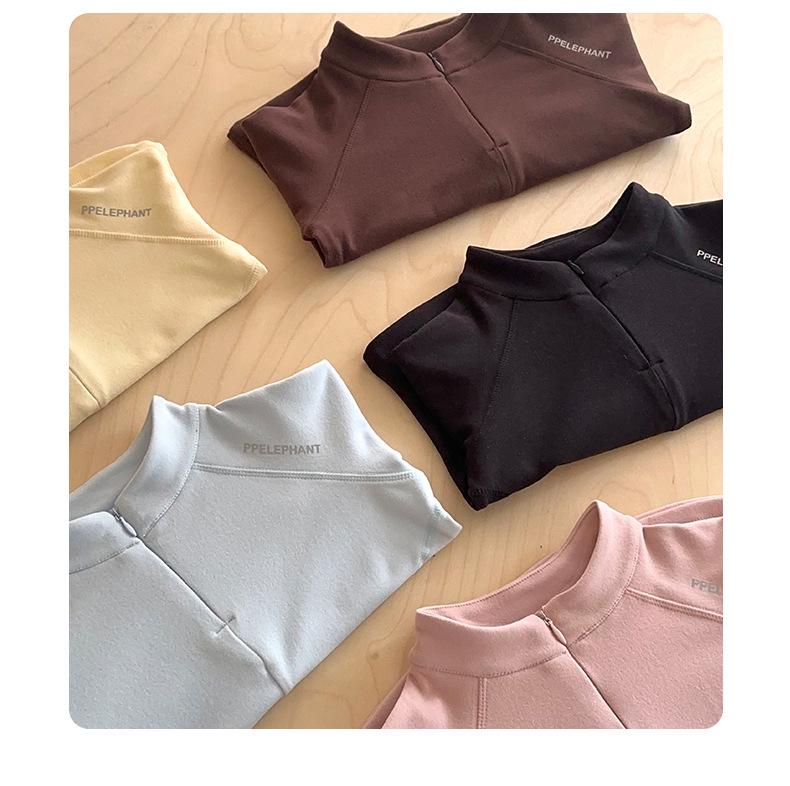 Children's 2025 Spring/Autumn Boys' Solid Round Neck Sweatshirt & Girls' Fashionable Korean-Style Shirt