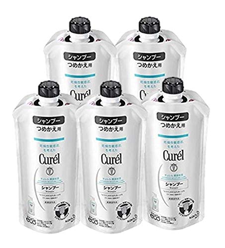 

Kao Curel Shampoo Refill, 340ml (Quasi-drug) x 5-Pack
