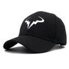 Nadal Tennisstar mit der gleichen Horn-Baseballkappe, Outdoor-Sport-Visier für Herren und Damen