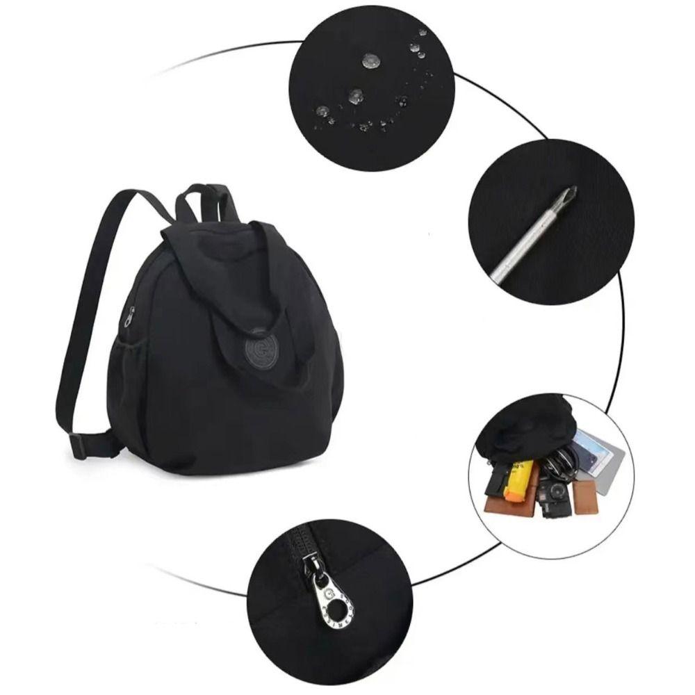 Korean Style Travel Shoulder Bag Large Capacity Fitness Bag Sport Nylon Backpack Swimming