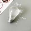 Light Bulb Shaped Luminous Squeeze Toy Children'S Toys For Stress Relief Novelty Funny Decompression Birthday Gift Party Hobbies