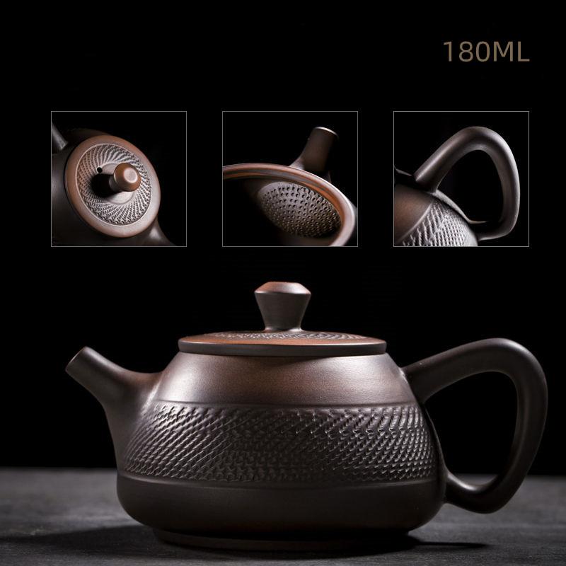 Jianshui Purple Pottery Pot Ceramic Kung Fu Teapot Tea Kettle Handmade Teapot Tea Maker Tea Set Small Teapot  Teawater Sets