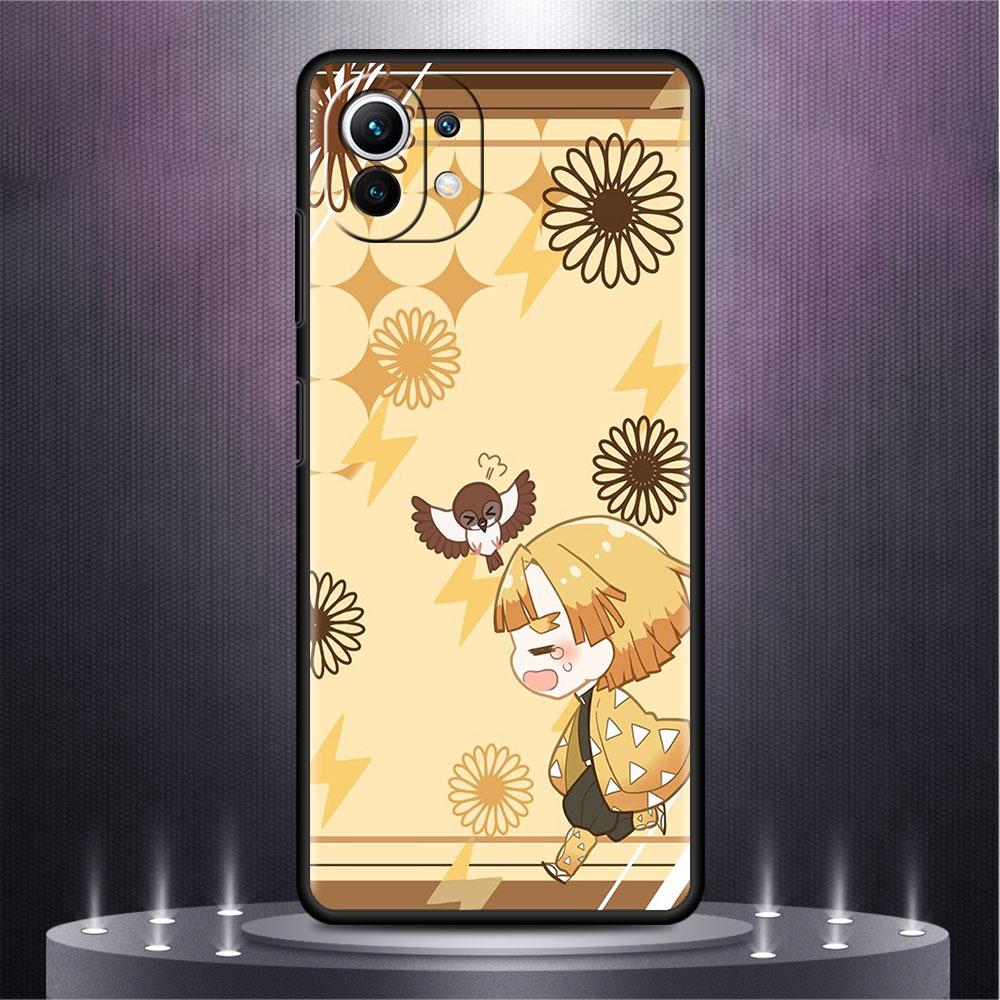 Anime Demon Slayer Cute LOVELY Case For Xiaomi Mi Poco X3 NFC M4 M3 Pro F3 GT F1 11 Lite Note 10 11T 10T 9T Soft Phone Cover