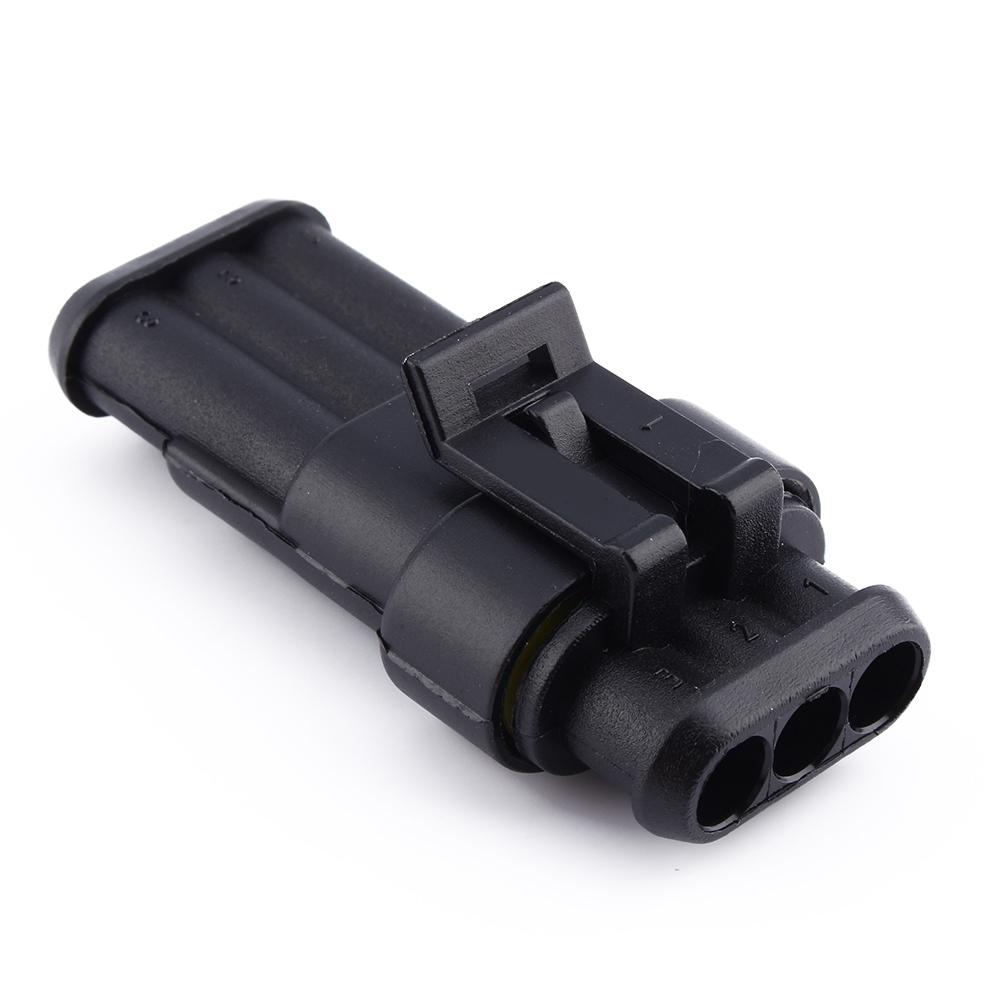 New Waterproof Electrical Wire Connector Plug 1 2 3 4 5 6 Way Pin for Car Truck