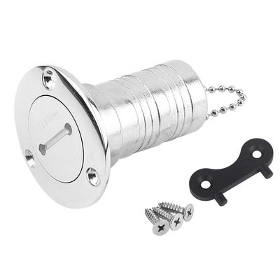 316 Stainless Steel 1.5in Boat Deck Fill Filler Water Tank Cap Accessories for Marine Yacht