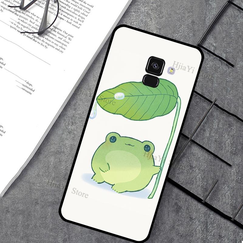 

Cute Green Frog Cover For Samsung J5 J7 J3 2017 J1 A3 A5 2016 A6 A8 Plus J4 J6 J8 A7 A9 2018 Phone Coque J2 Core 2018 - J260