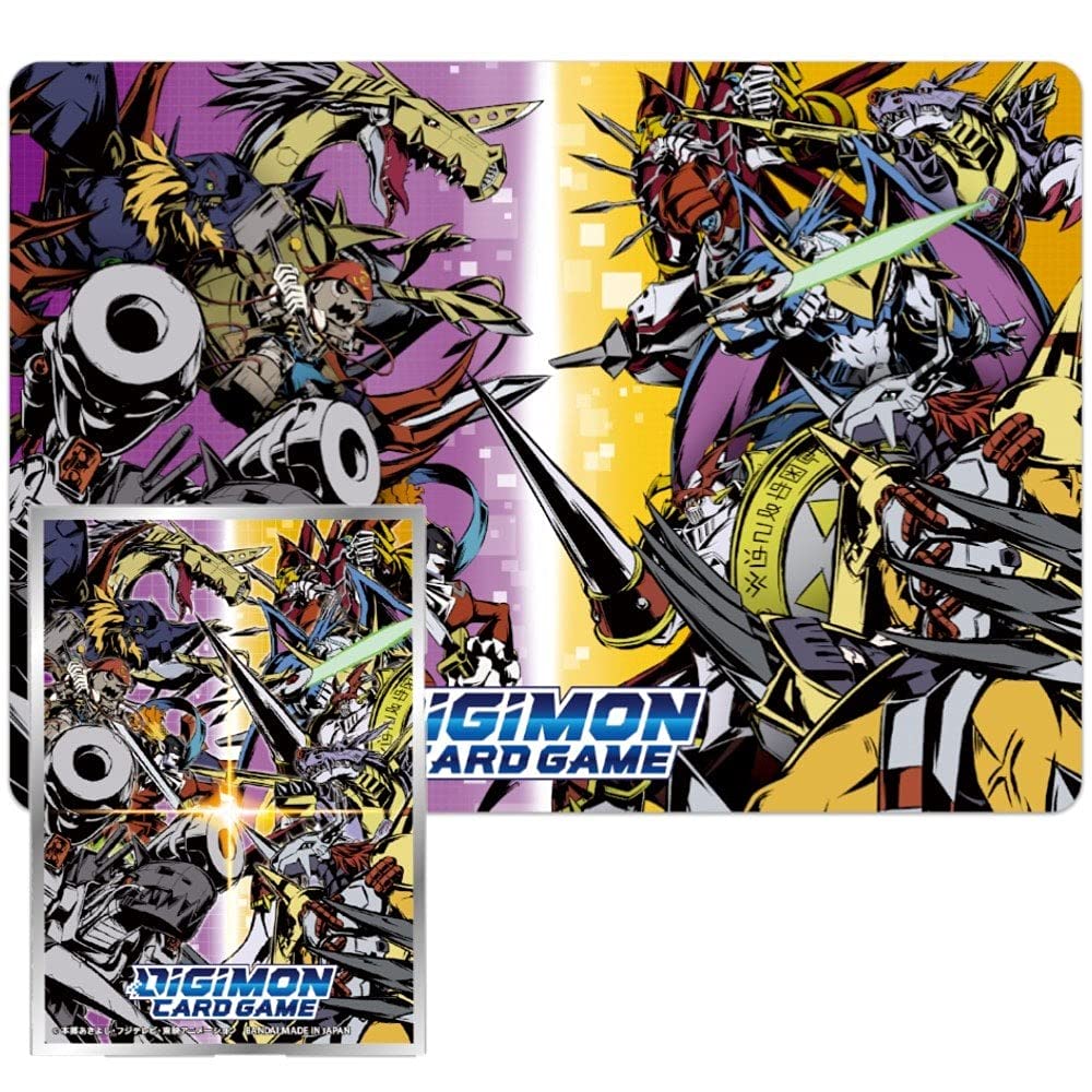 

Digimon Card Game Набор товаров для тренера Игровой коврик 60 протекторов [PB-02] &