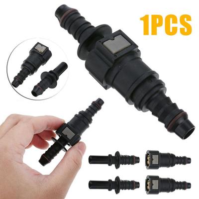 ID8 7.89 Car Fuel Line Coupler Hose Quick Connect Rubber Nylon Oil Line Pipe Adapter Disconnect Release Hose Connector