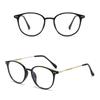 Blue Ray Blocking Anti-Blue Light Reading Glasses Progressive Near Far Multifocal Round Eyeglasses Eye Protection Ultralight