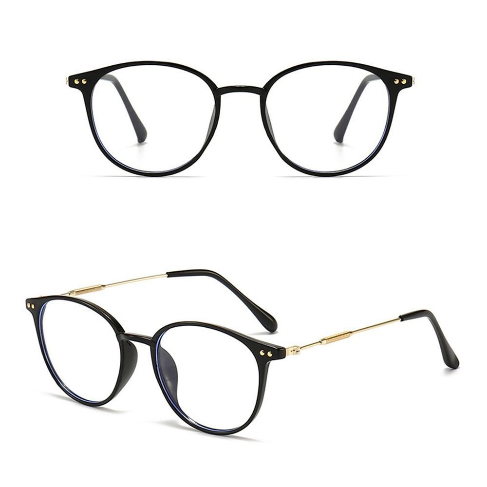 Blue Ray Blocking Anti-Blue Light Reading Glasses Progressive Near Far Multifocal Round Eyeglasses Eye Protection Ultralight