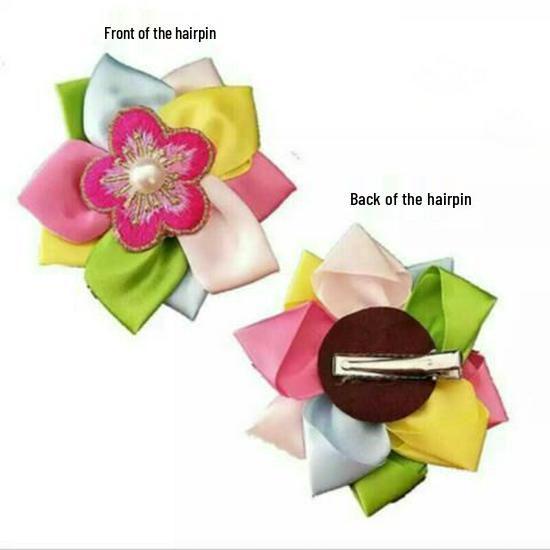 Adult Female and Children's Traditional Korean Hanbok Performance Costume