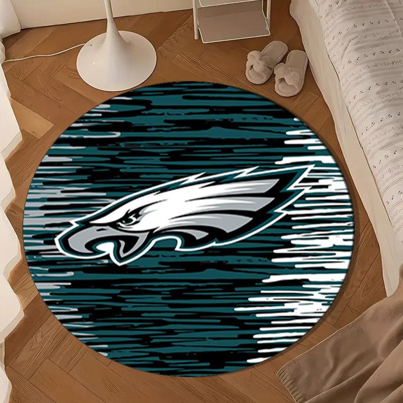 Eagle Power Philadelphia Round Mat, Anti-slip Circle Carpet Chair Rug For livingroom,Bedroom, Doormat Home Decor Gift Christmas Gifts