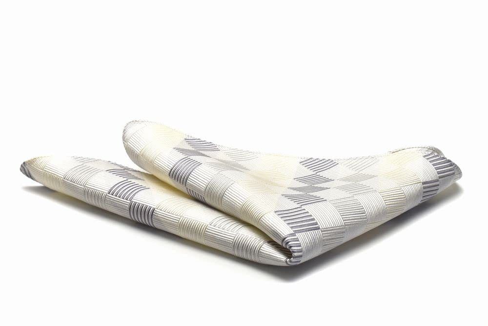 [Michiko London] Made in Japan 100% Silk Pocket Square Formal 2-Piece Set [cpn-165]