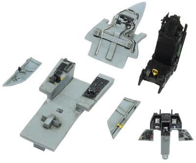 HMA JASDF Mitsubishi Cockpit Plastic Model Parts 151 1/72 F-2A (Airplane)