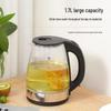 European Standard Large-Capacity Glass Electric Kettle with Auto Shut-Off