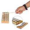 Meditation Trios Chime, Chime 3 Tones Trios Chime Bells Hand Percussion Chimes for Prayer Meditation Teacher Classroom