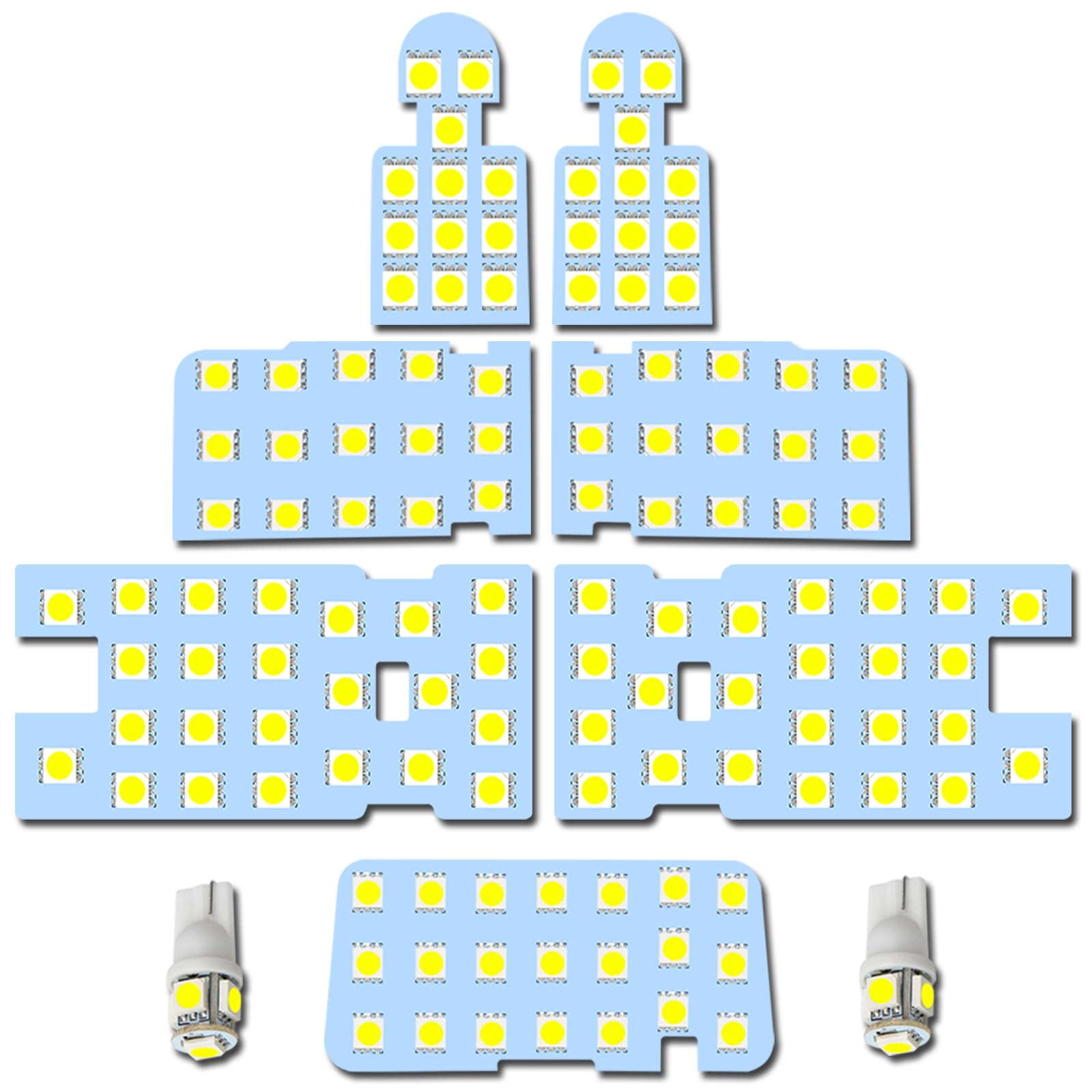 

Delica D5 LED Room 6000K for Mitsubishi Delica Custom LED Interior for Clean Diesel Vehicles Easy Includes Warranty D5 Room Lamp Lamp, White, D5, белый