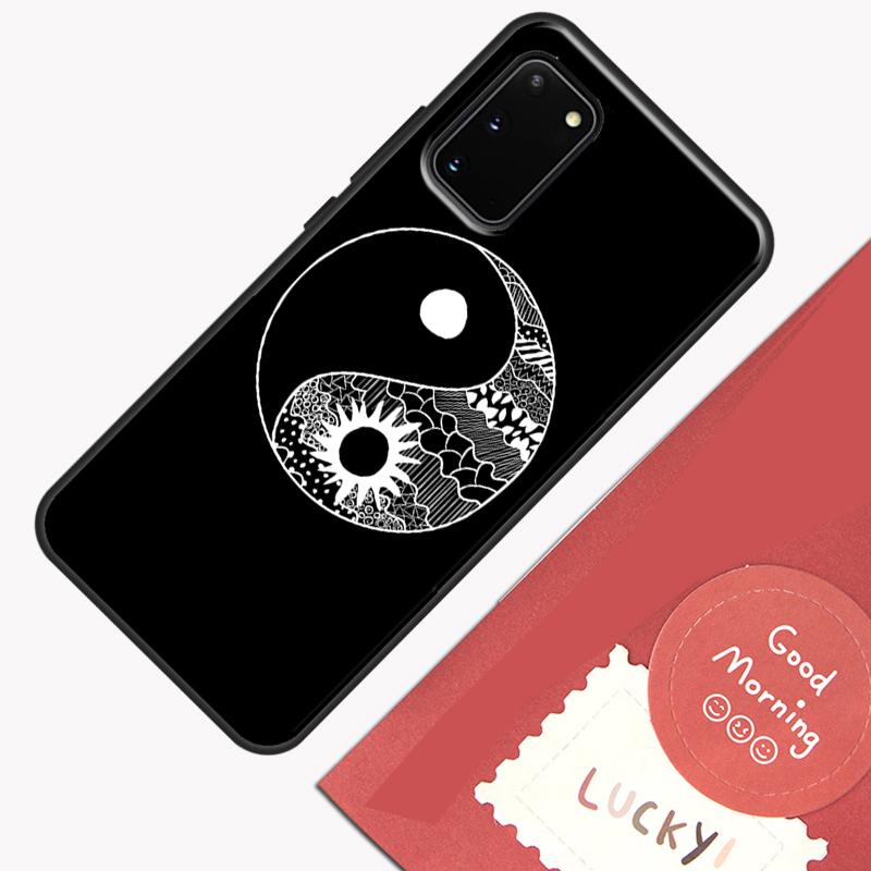 

Eight Diagrams Taiji Yin Yang Phone Case For Samsung Galaxy S24 S26 Ultra S20 S21 S22 S23 S25 Plus S10 S25 FE Cover Shell Galaxy S24 FE