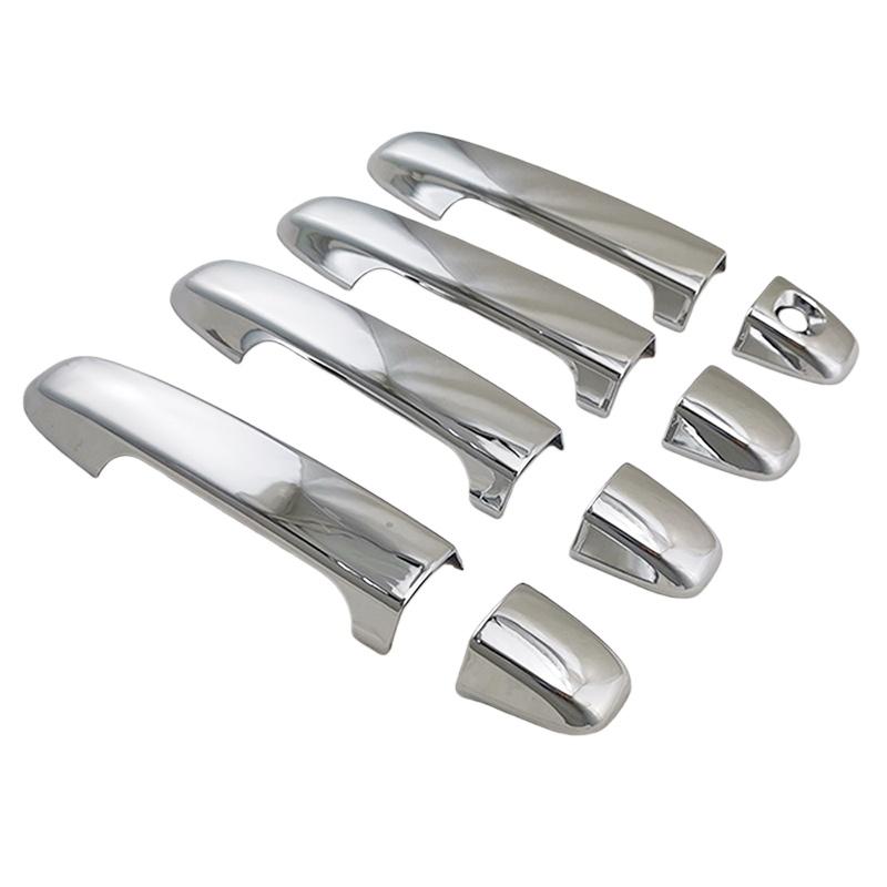 Car Decoration Chrome Silver Door Handle Cover For Toyota Camry 2012 2013 2014 2015 2016 2017 Cars Accessories Exterior Styling
