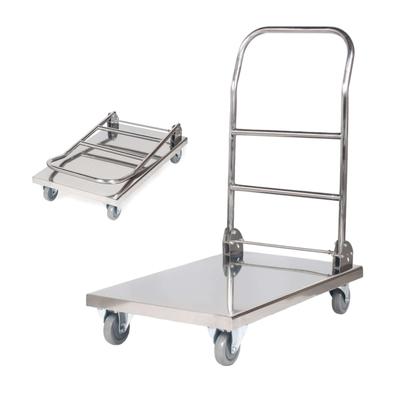 Faltbarer Stahlplattformwagen HoReCa Plattform 70x52cm
