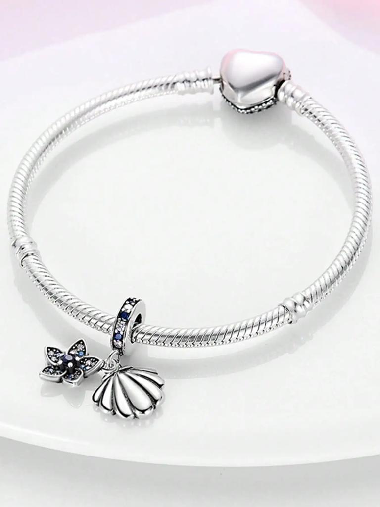 Charm Copper Colors Deep-Sea Colorful Fish Bead For Original Bracelet Diy Beads Charms Jewellery Making Gift For Women Styfne
