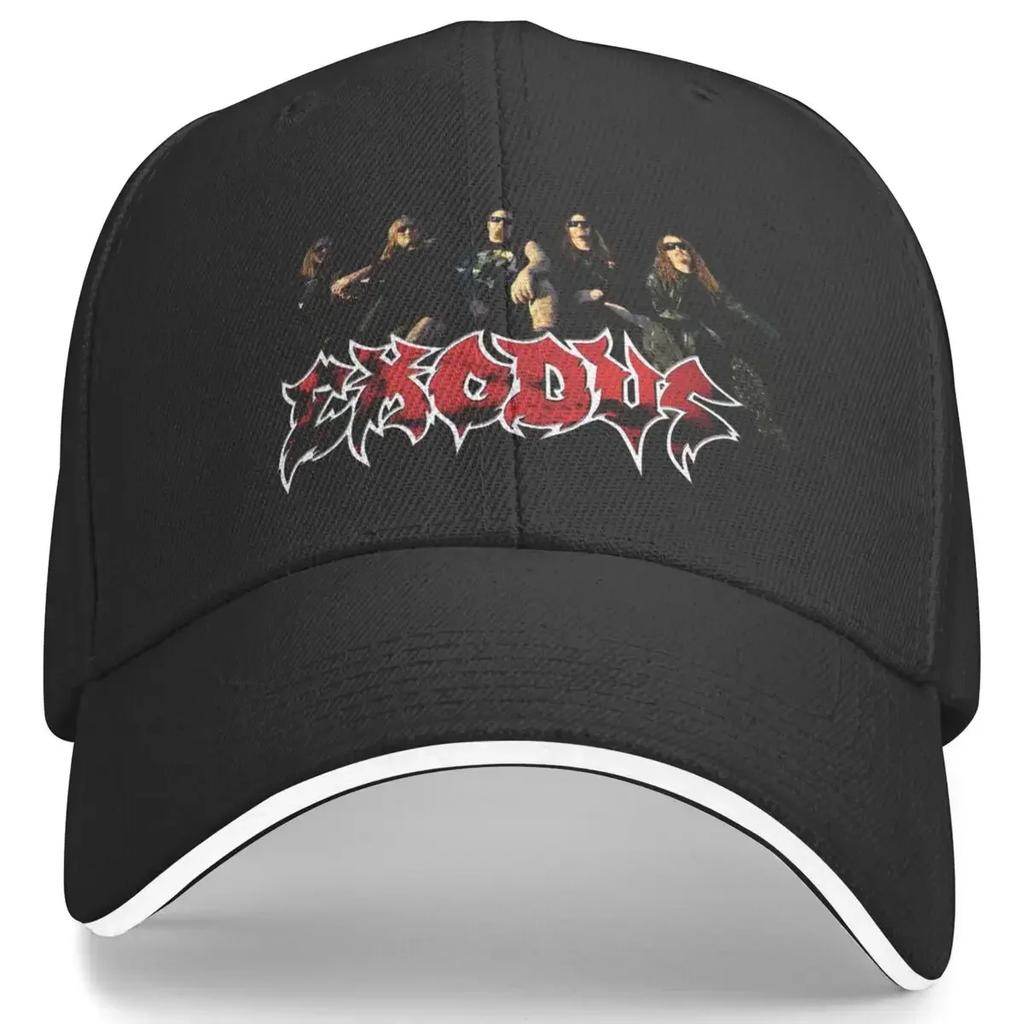 Exodus Rock Band Hats Wear For Unisex Cap Casual Metal Music Baseball Caps Gift