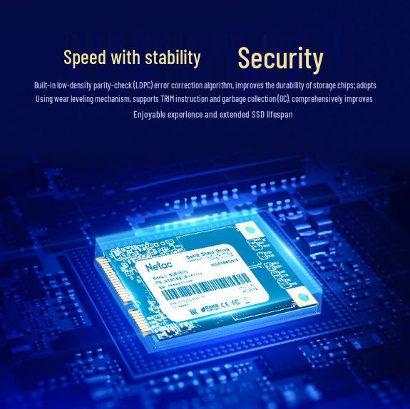 Netac 256GB mSATA3 SSD for Notebook/Desktop Computers