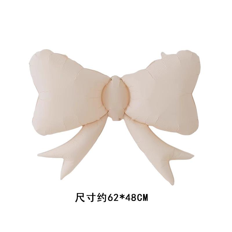 Large Macaron Bow Aluminum Film Balloon Children'S Birthday Adult Party Decoration Outdoor Decoration Props