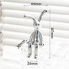 Figurine for Living Room Coffee Table, Mini Electroplated Girls