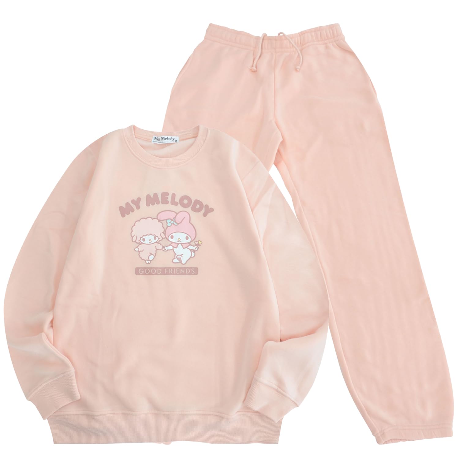 Yoshida Yu My Melody Fleece Lined Top Bottom Set Trainer Sweat Up Mens Womens Winter Sanrio Characters