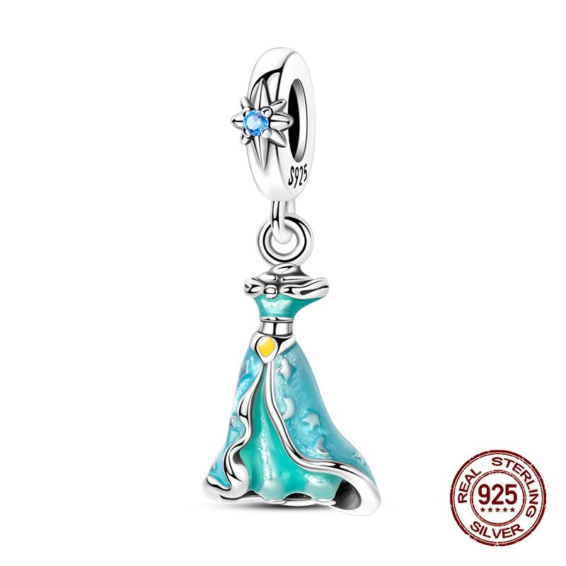 Copperfox Rose Princess Castle Fairy Tale Charms Bead Fit Pandachoriginal Bracelets Diy Jewelry Birthday Gift