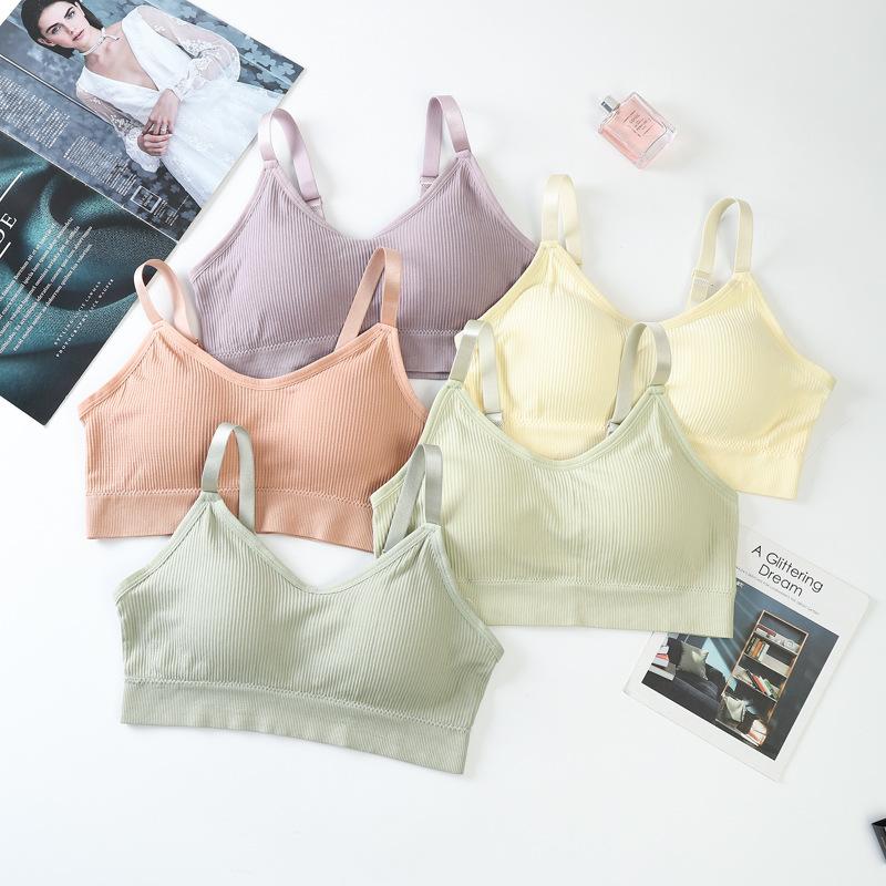 Nit na zavinování hrudníku Bavlna bez kostic Sportovní zavinovačka na hrudník Antiluminiscenční Krásná zadní utěrka na hrudi