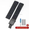 Waterproof Durable Silicone Watch Strap for Tissot 1853 T-Touch Series T013 T081 T091 Watch Accessories 20 21mm Black Blue