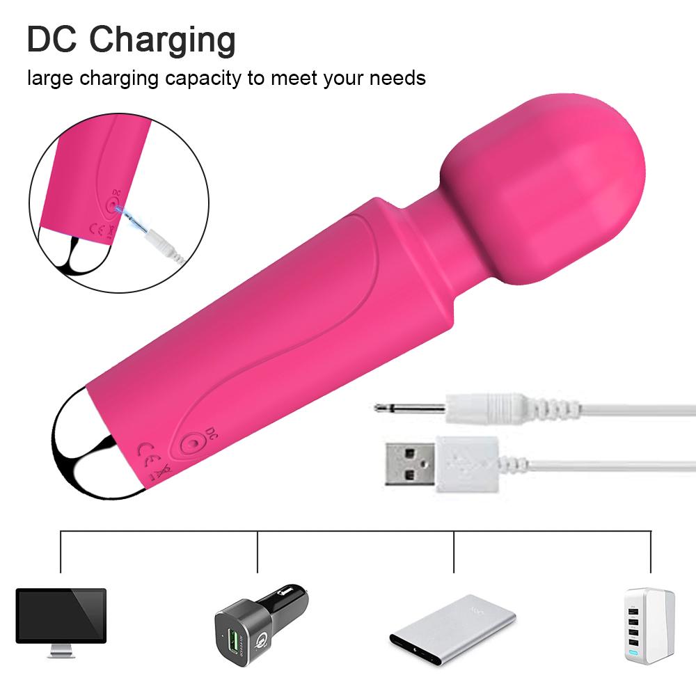 Adults Masturbator Clitoris Stimulator Vibrators Magic Wand Vibrator Sex Toys for Women Powerful Body Massge