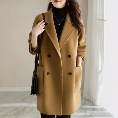 Blazer Women's New Small Men Are Popular This Year, Medium and Long Woolen Coats