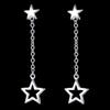 New 925 Sterling Silver Earrings Stars for Women Exquisite Student Girlfriend Jewelry Accessories Wedding Fashion Gift