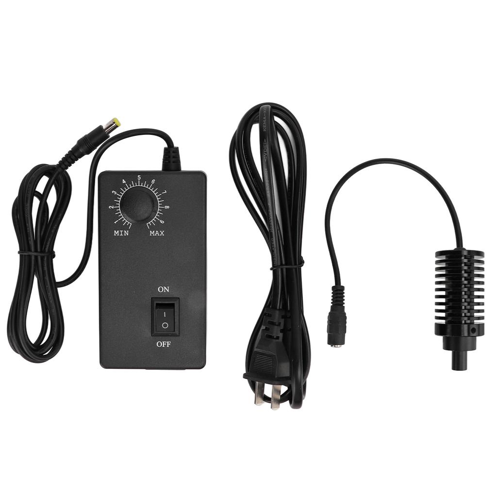 Microscope Coaxial Light LED High Brightness Wear Resistant Heat Dissipation Microscope LED Spot Light 9mm US Plug