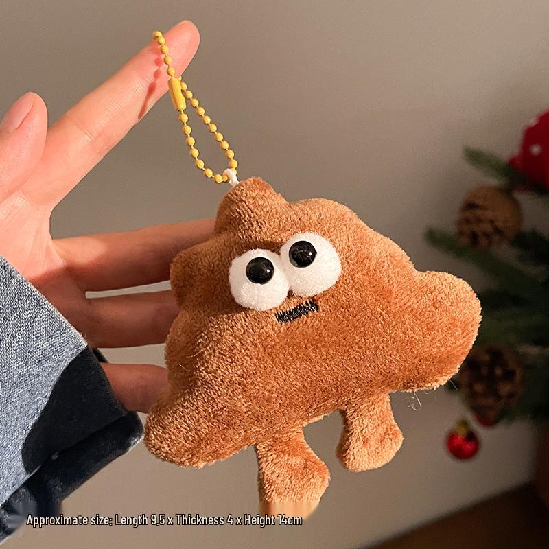 Mosquito-Shaped Plush Hanging Ornaments - Fun Keychain Charms & Small Toy Gifts