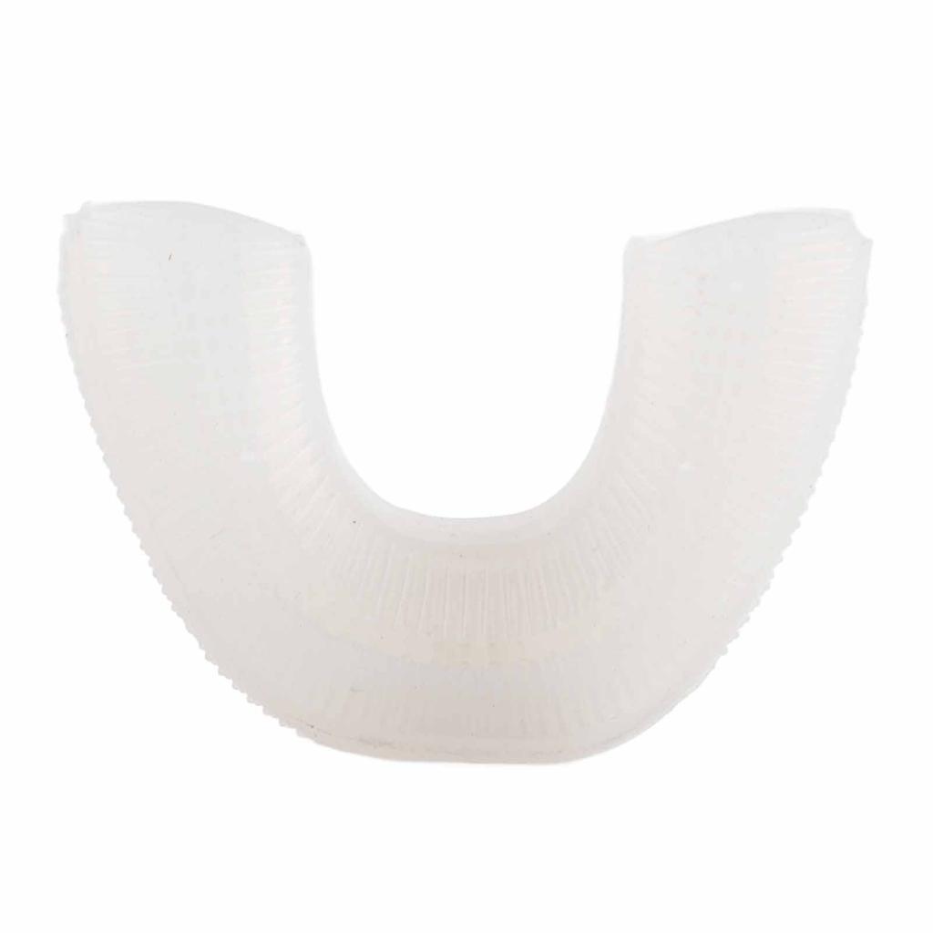 Wymienna główka szczoteczki w kształcie litery U Silikonowa automatyczna główka szczoteczki elektronicznej