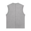 275 GSM 100% Cotton Washed T-Shirt Customized Pattern Print Men's Vest Personalised Tank Top