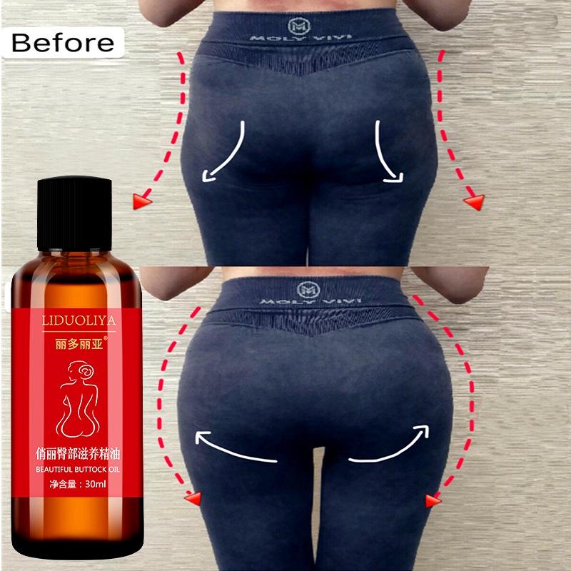 Přirozené posílení zadečku krém s esenciálními oleji Efektivní lifting Zpevnění Rychlý růst Sexy Hip Lift Up