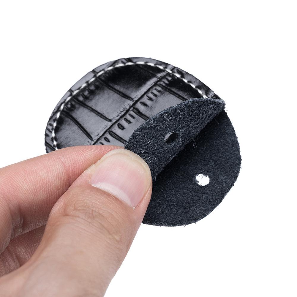Case for Apple Airtags PIK Magnet Keychain Leather Protective Cover for Pandora Tag Dog Tracker Locator Device Sleeve for Airtag
