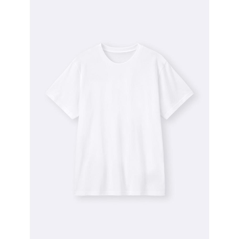 Gu By Uniqlo Cotton Color Crew Neck T+os