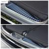2 PCS Rear Trunk Bumper Door Sill Foot Plate Guard Protector Cover Trim For Honda STEPWGN   Stainless Steel Accessories