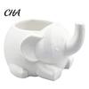 Desktop Storage for Pens 3D Printed Elephant Pen Holder, Minimalist Organizer Office School Supplies, Tidy Makeup Brush Cute Animal Stationery