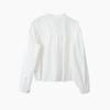 White Moon French Lace Shirt: Wear Alone or Layered! Classic French Style Shirt