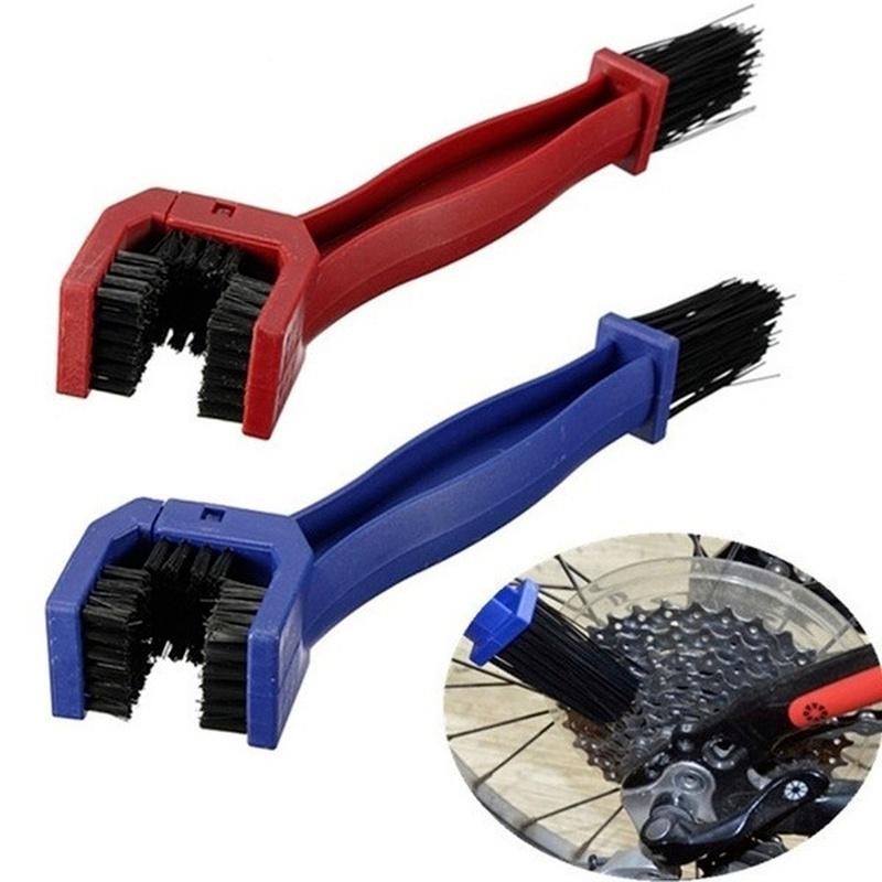 1Pcs Auto Car Accessories Universal Rim Care Tire Cleaning Motorcycle Bicycle Gear Chain Maintenance Cleaner Dirt Brush Cleaning Tool