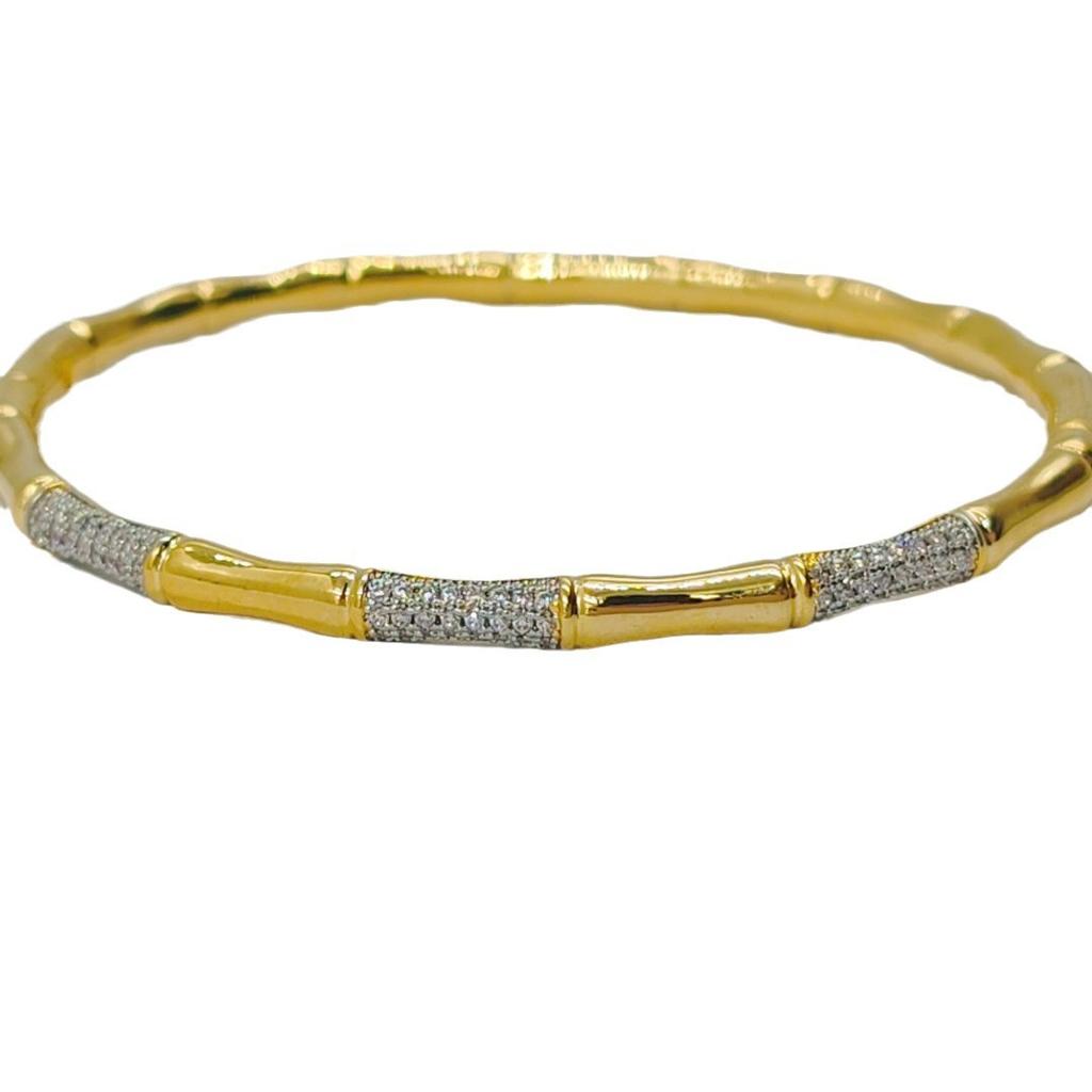 Bamboo Bracelet, Ancient Method Inheritance, Rising Steadily, Bamboo Solid Bracelet Jewelry