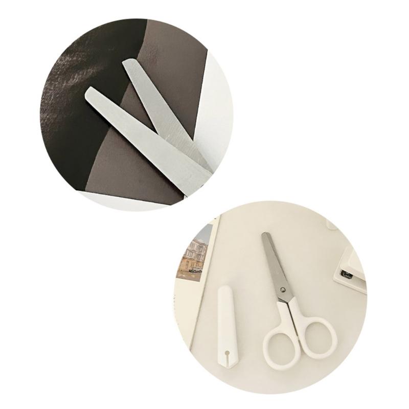Childproof Protective Hat Scissors Additional Untarnished Sharpeners Ergonomic Grip Transportable Cutting Tool For Crafting Office