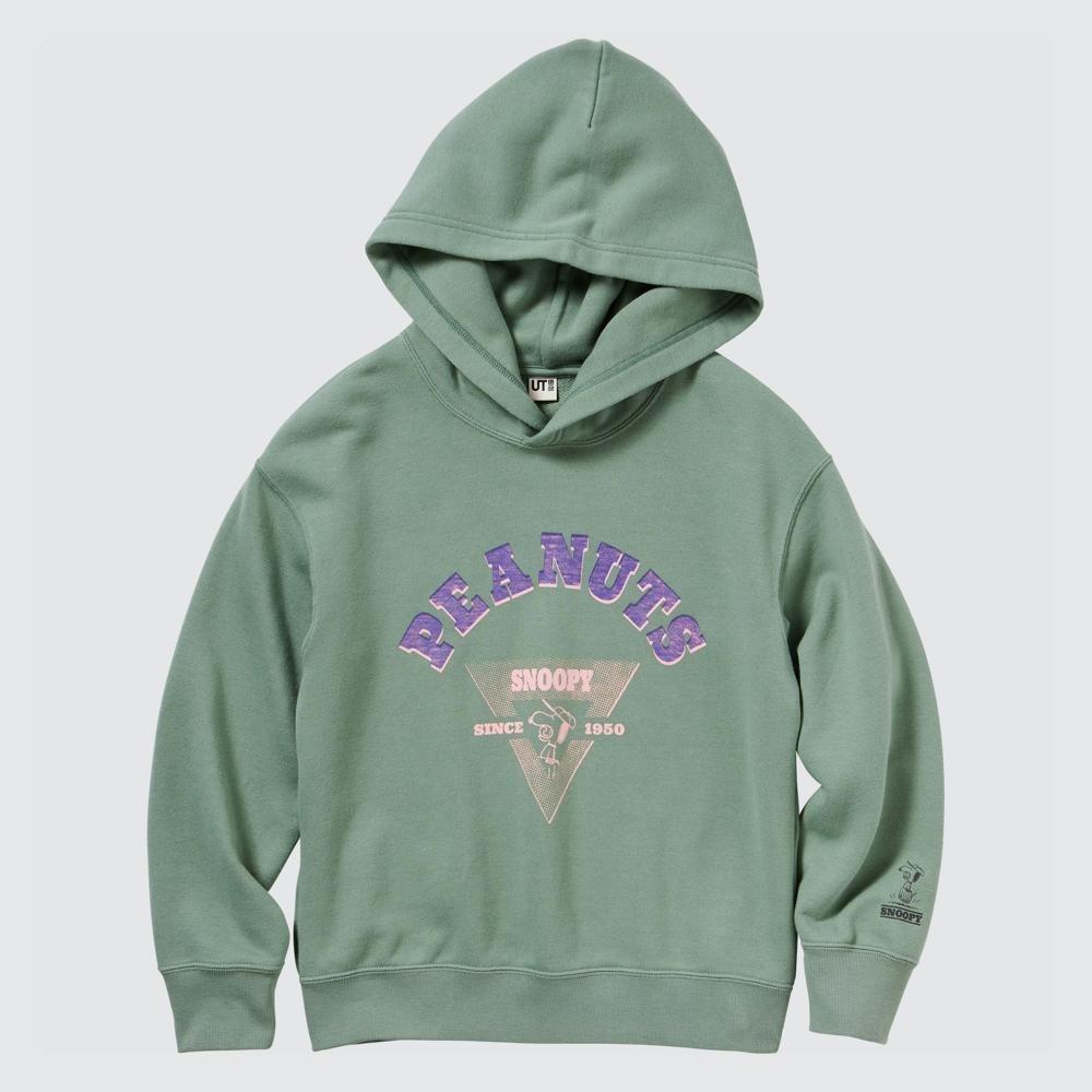 

Парка UNIQLO KIDS PEANUTS Sweat Pull с длинными рукавами C